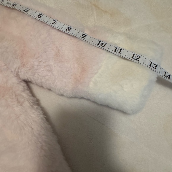 Kids Pink and White Puffer Jacket - Picture 13 of 14